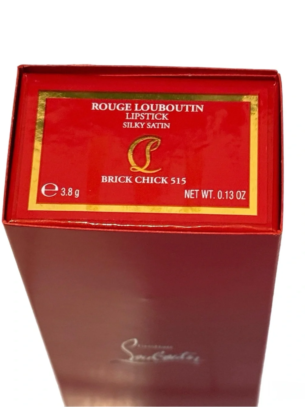Rouge Louboutin Silky Satin Satin lipstick - Brick Chick 515
